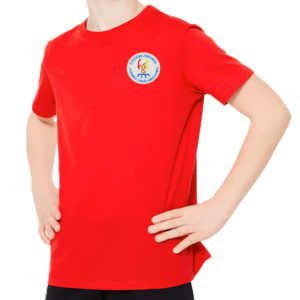 Camiseta manga corta roja